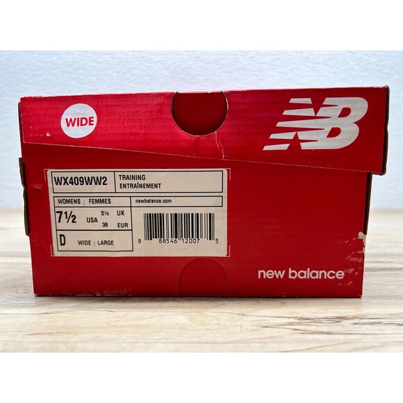 2018 New Balance 409 White Womens Athletic Sneakers Size 7.5 D Wide NOS - Picture 5 of 8